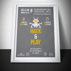 Affiche Hack & Play